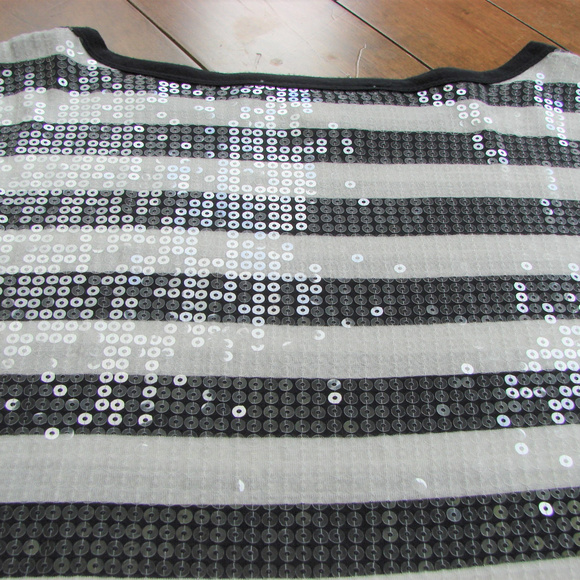 MICHAEL Michael Kors Black & White Sequin Dress - Picture 8 of 8